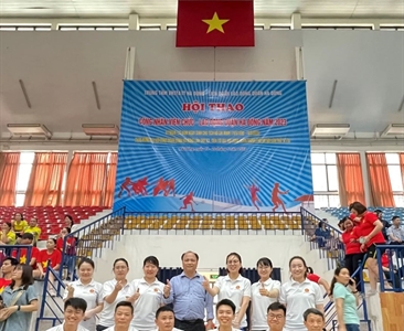 Công đoàn cơ sở Viện KSND quận Hà Đông tham gia Hội thao công nhân viên chức...